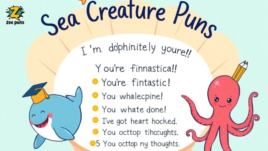 Sea Creature Puns