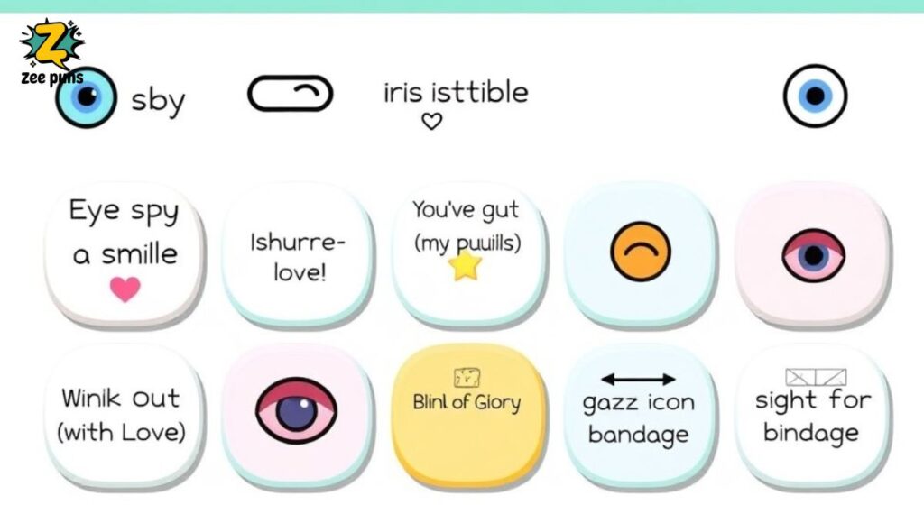 Short Eye Puns One Liners