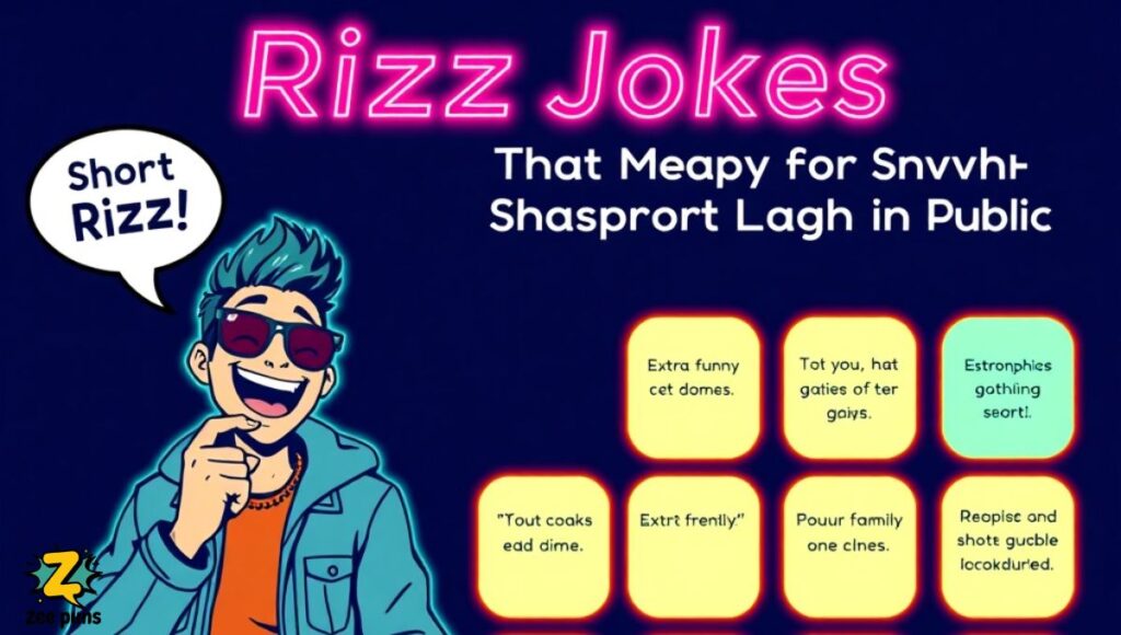 Short Funny Rizz Jokes That Make People Snort Laugh in Public