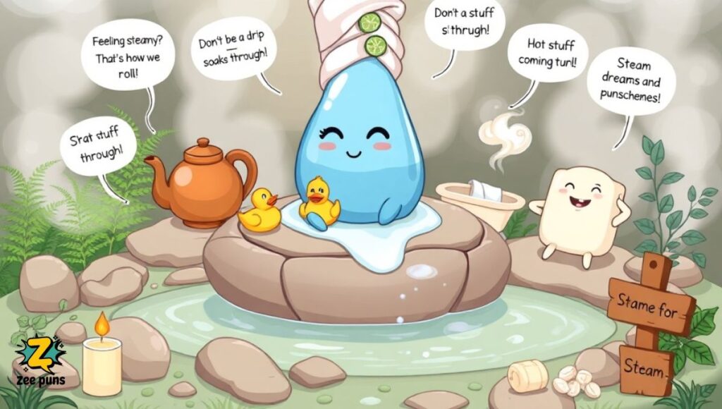 Steamy Water Puns