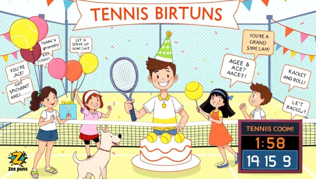 Tennis Puns Birthday