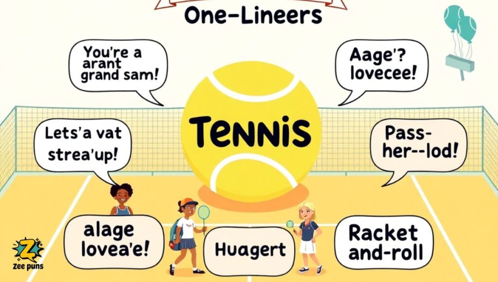 Tennis Puns One Liners