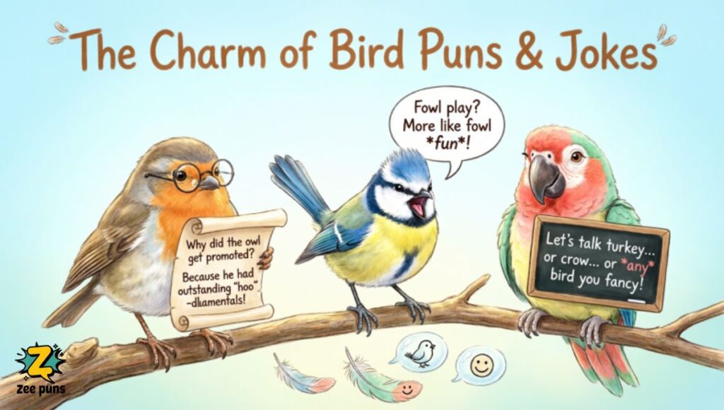 The Charm of Bird Puns & Jokes