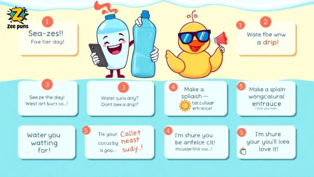 Top 10 Funniest Water Puns for Social Media