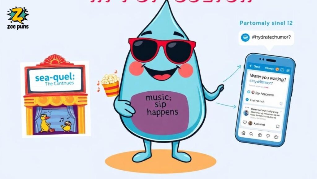 Water Puns in Pop Culture