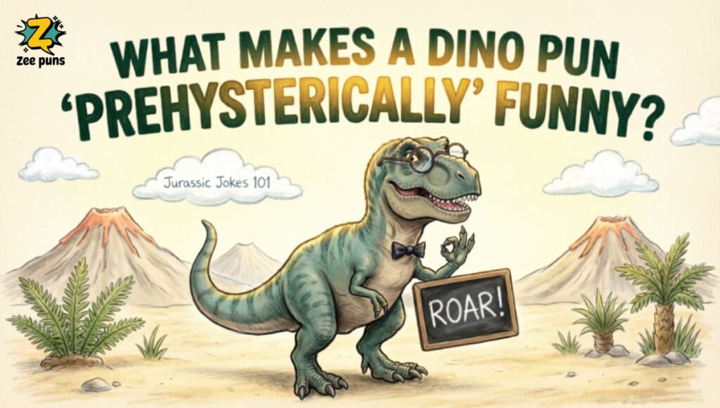 What Makes a Dino Pun ‘Prehysterically’ Funny