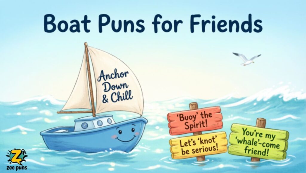 Boat Puns for Friends