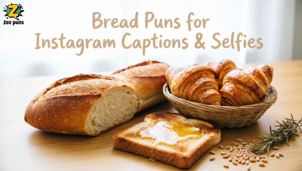 Bread Puns for Instagram Captions & Selfies