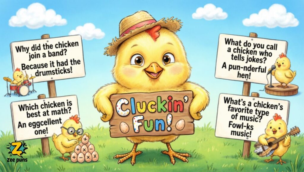 Chicken Puns for Kids