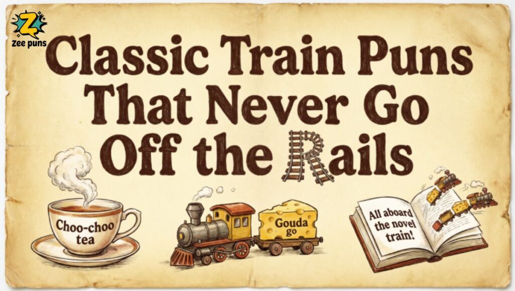 Classic Train Puns That Never Go Off the Rails