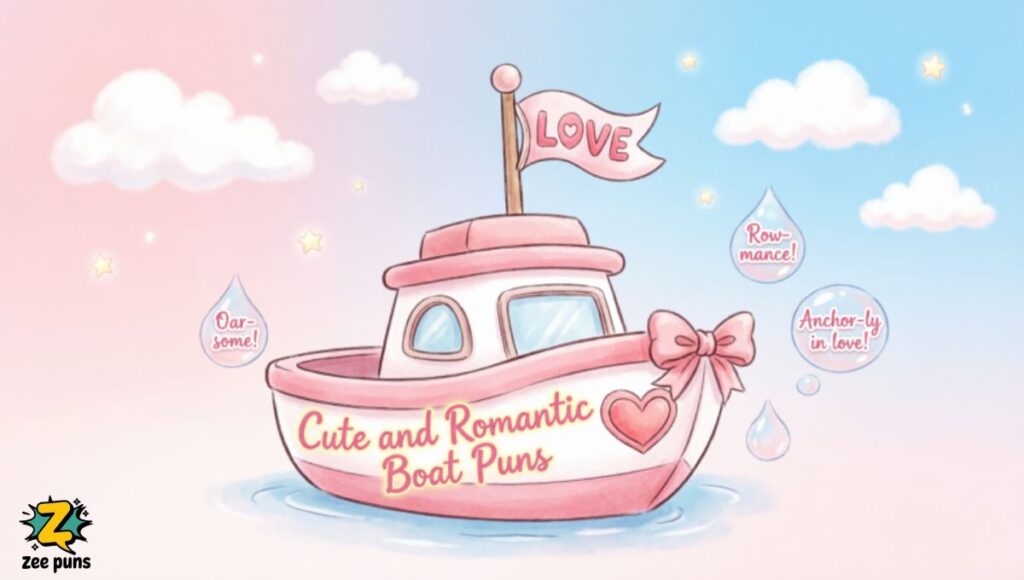 Cute and Romantic Boat Puns