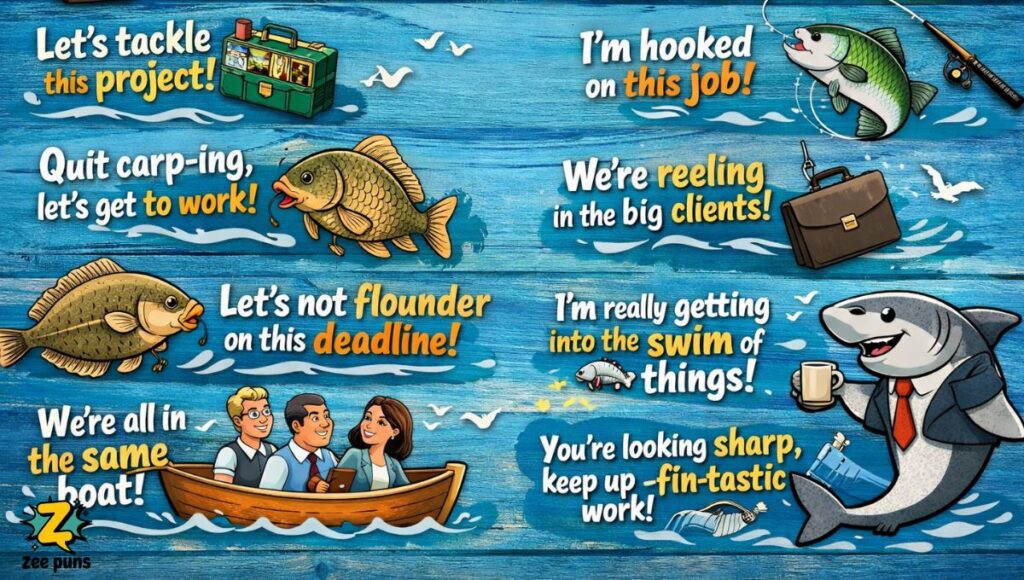 Fishing Puns for Work and Office Humor That Actually Slap