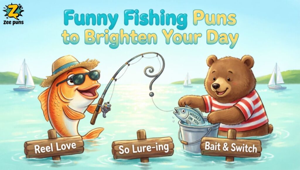 Funny Fishing Puns to Brighten Your Day