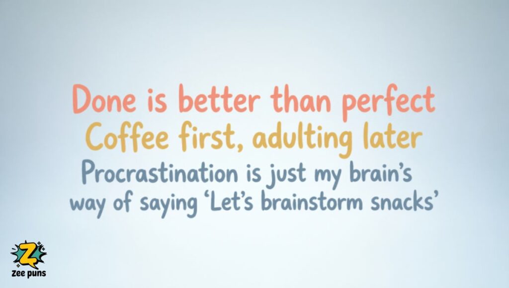 Funny Productivity Quotes