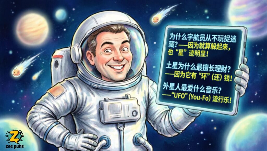 Funny Space Dad Jokes