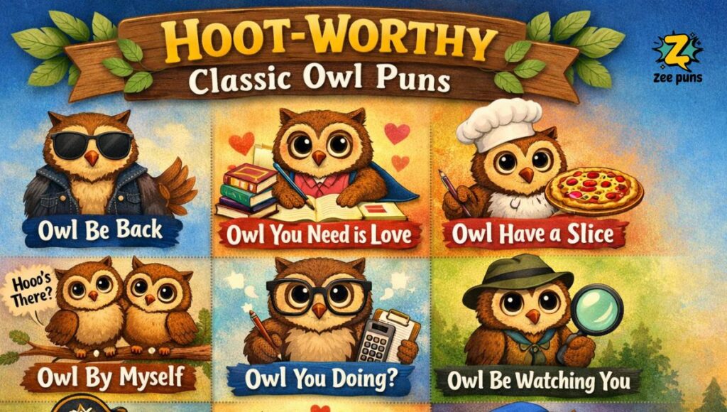 Hoot-Worthy Classic Owl Puns