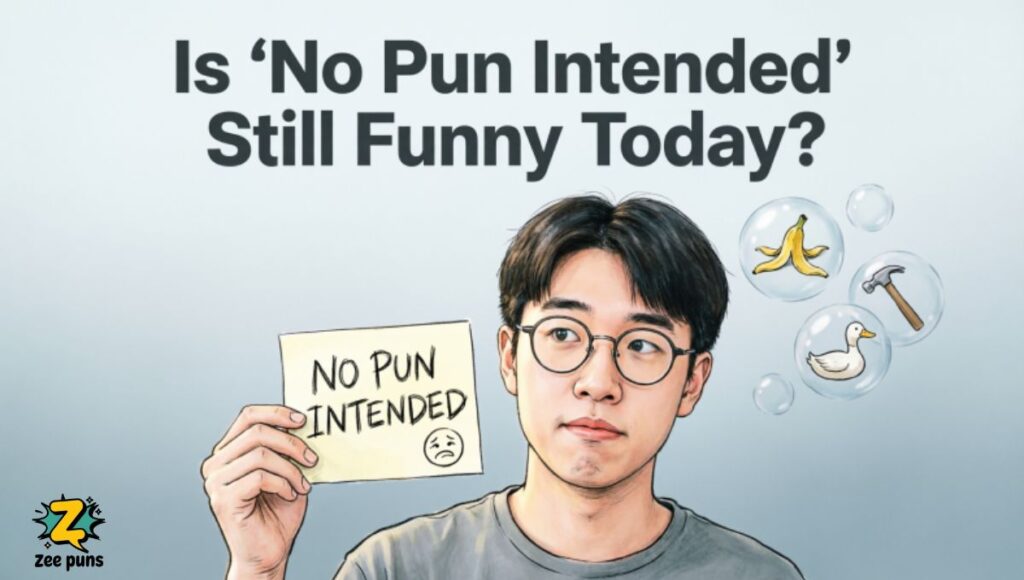 Is No Pun Intended Still Funny Today