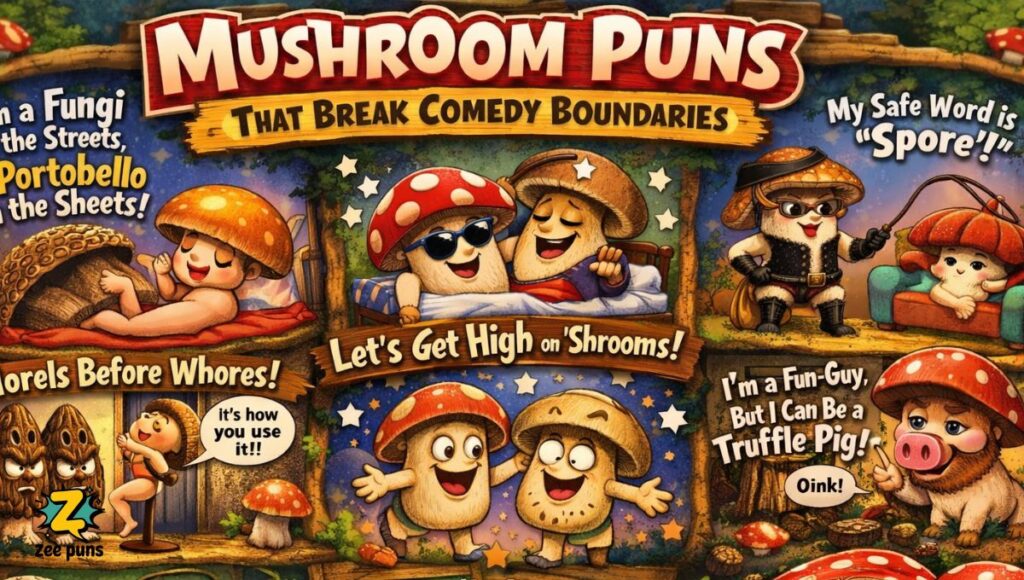 Mushroom Puns That Break Comedy Boundaries