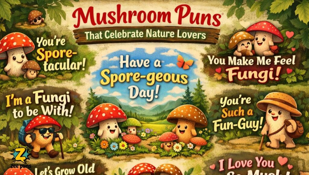 Mushroom Puns That Celebrate Nature Lovers