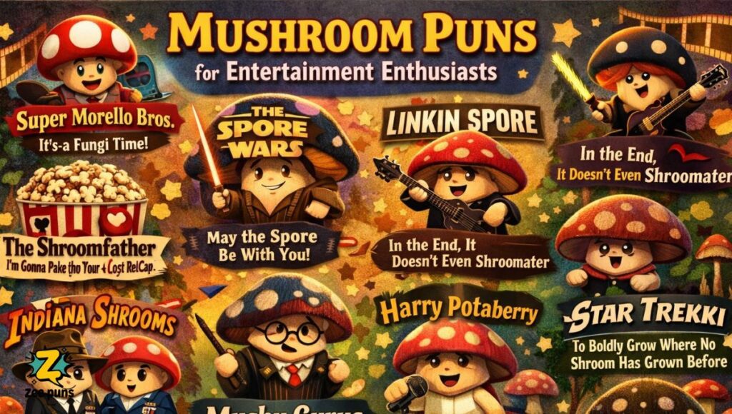 Mushroom Puns for Entertainment Enthusiasts