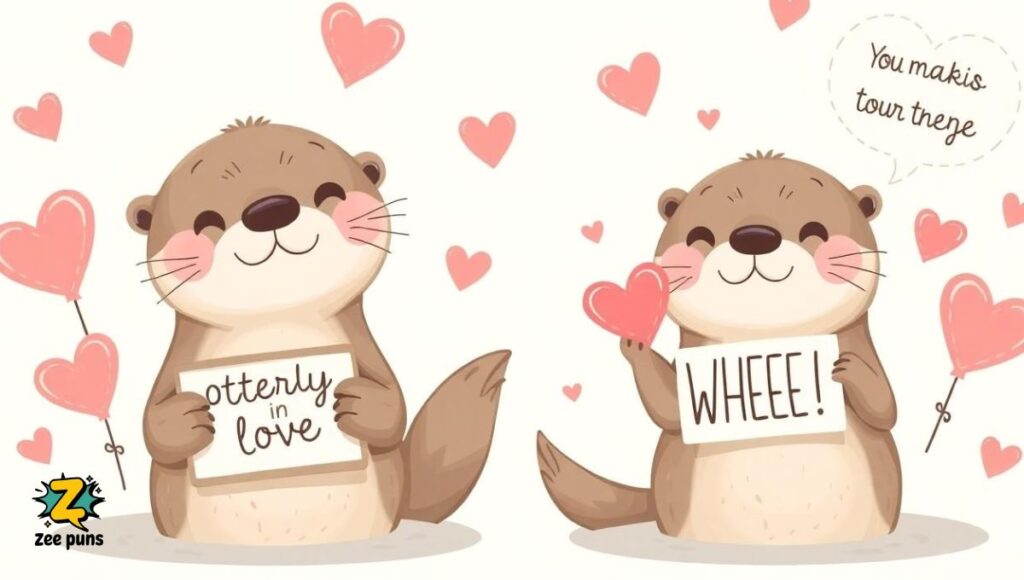 Otter Puns Love