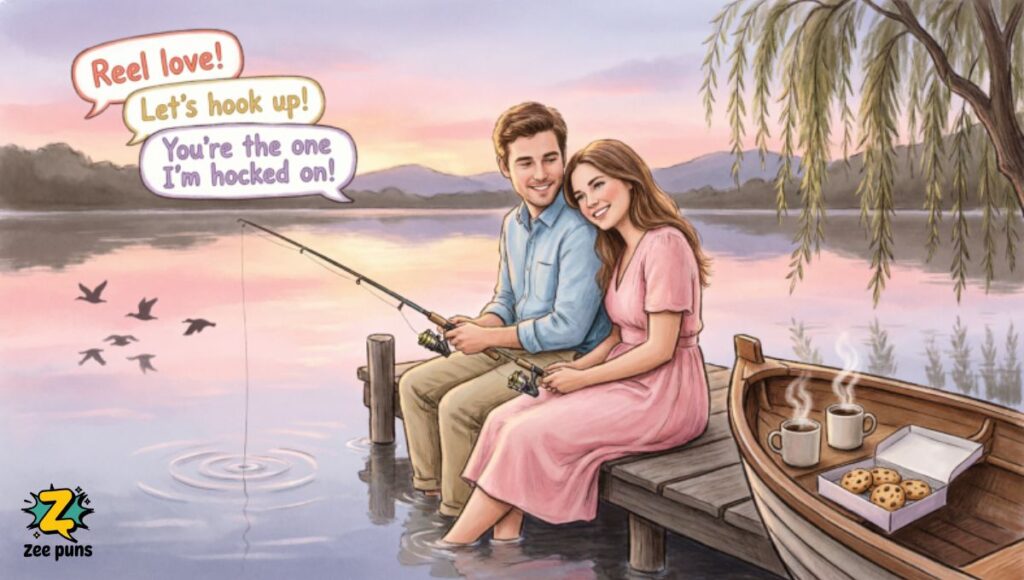 Romantic Fishing Puns for Couples