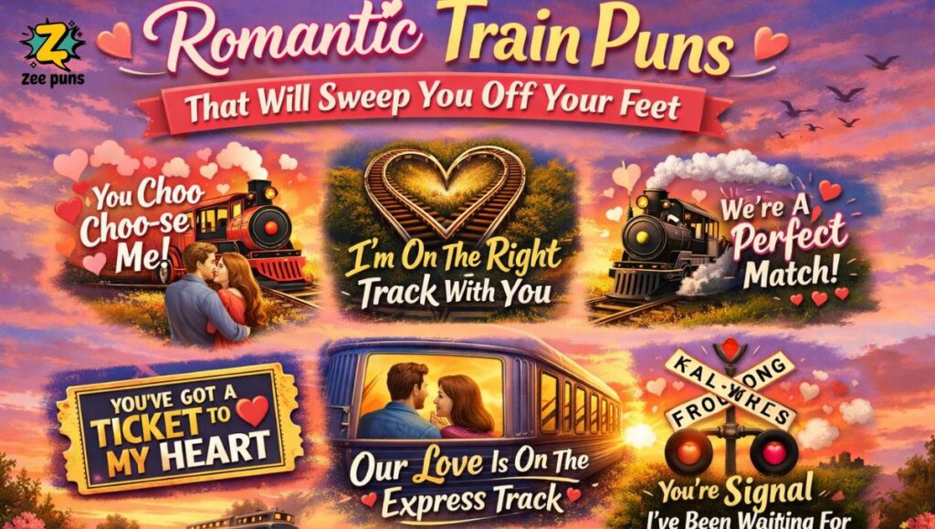 Romantic Train Puns That Will Sweep You Off Your Feet