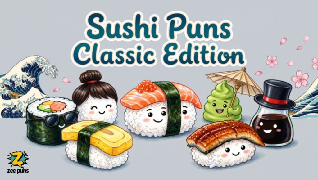 Sushi Puns Classic Edition