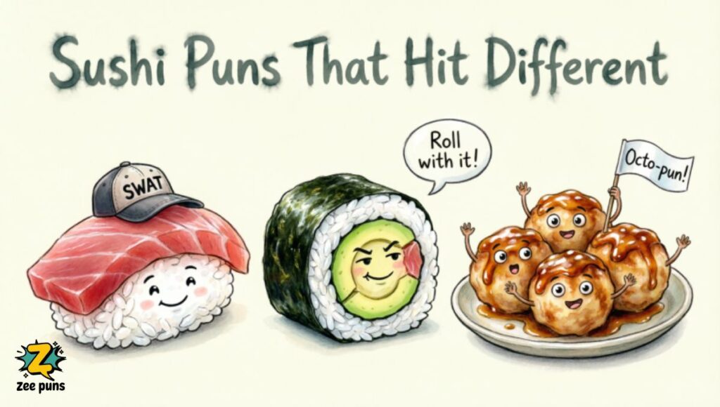Sushi Puns That Hit Different