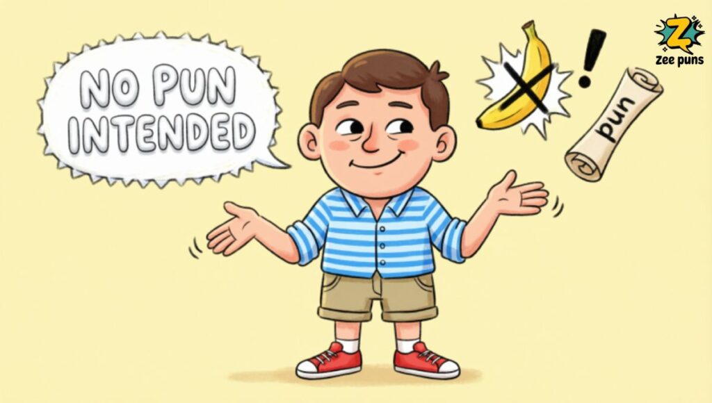 Why People Love Saying No Pun Intended