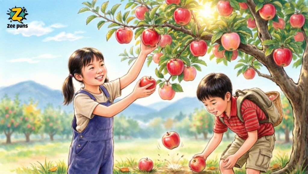 Apple Picking Puns