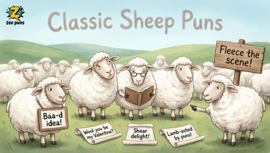 Classic Sheep Puns