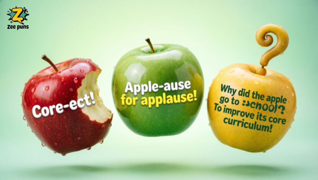 Clever Apple Puns for Instagram