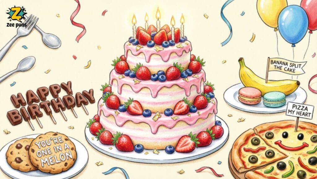 Food & Dessert Birthday Puns