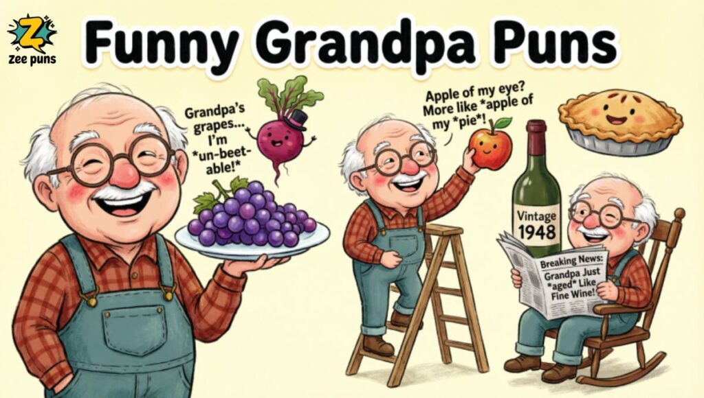 Funny Grandpa Puns