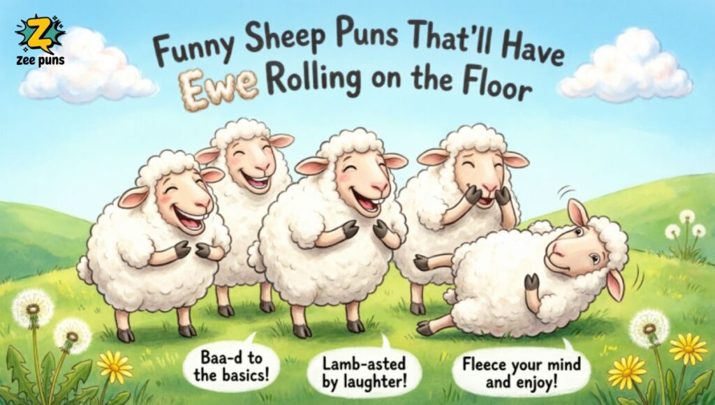 Funny Sheep Puns That'll Have Ewe Rolling on the Floor