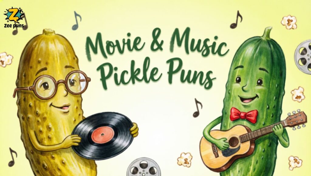 Movie & Music Pickle Puns
