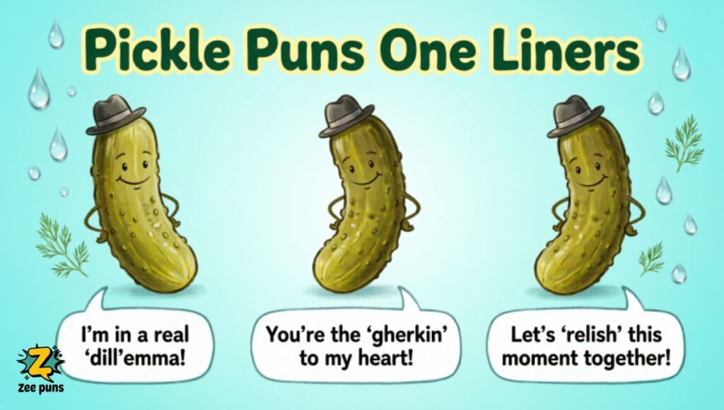 Pickle Puns One Liners