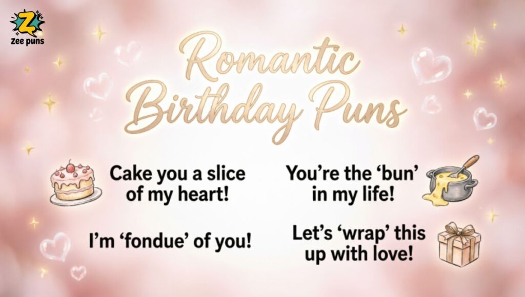 Romantic Birthday Puns