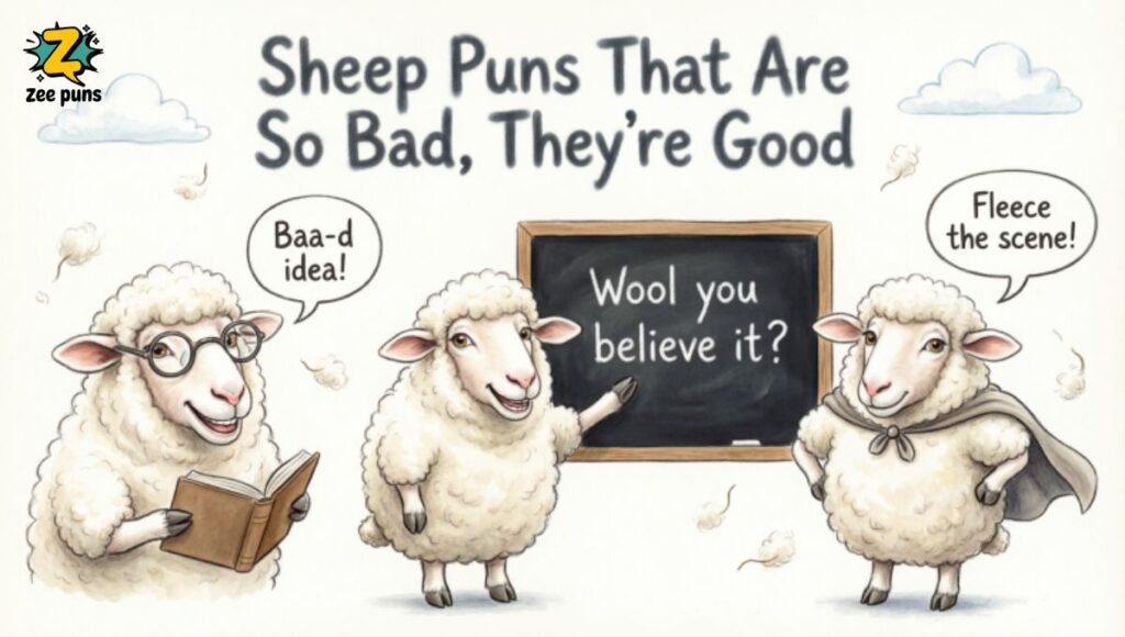 Sheep Puns That Are So Bad, They're Good