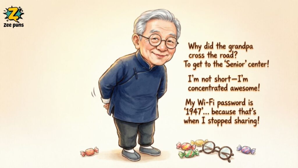 Short Grandpa Jokes