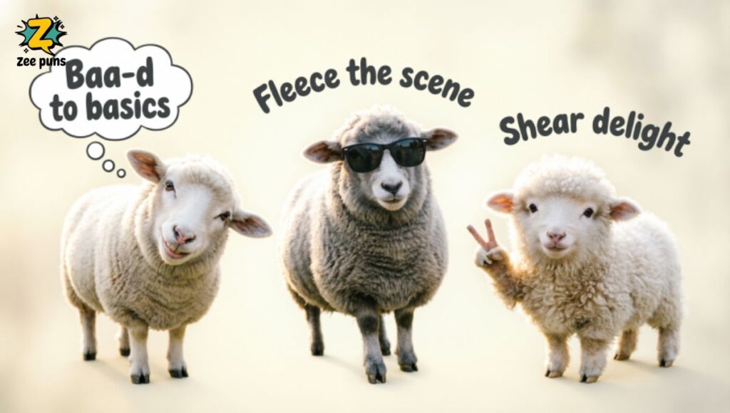 Short Sheep Puns for Captions & Instagram