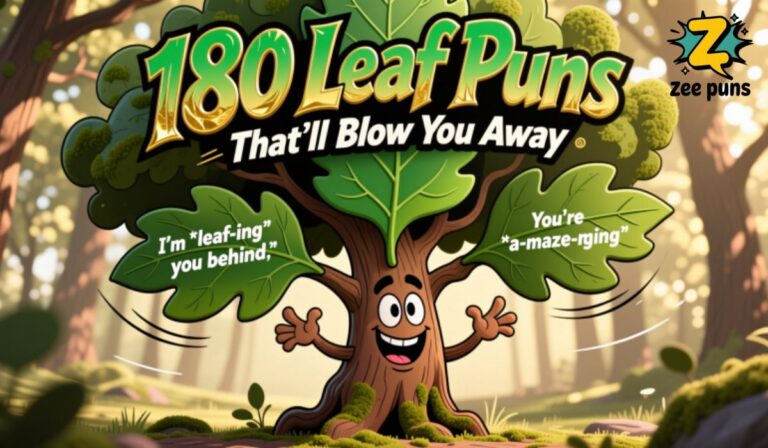 180 Leaf Puns That’ll Blow You Away