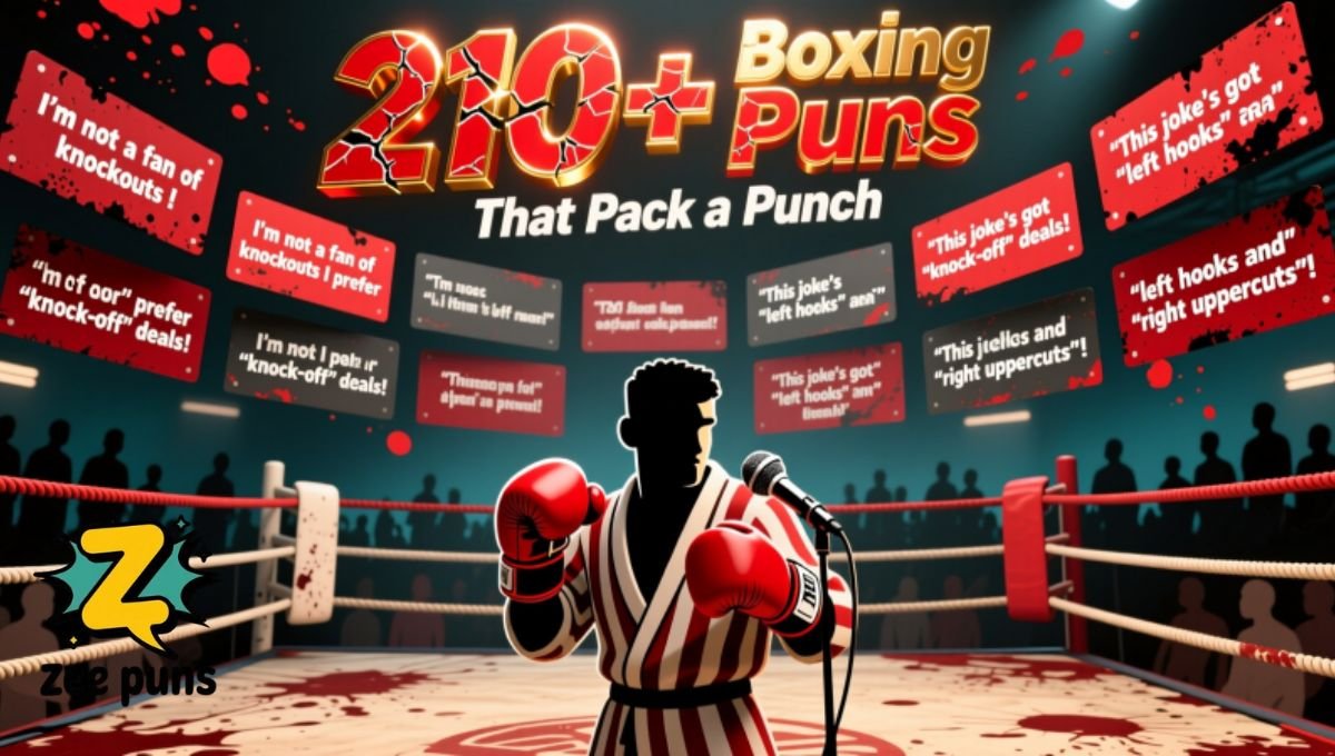 210+ Boxing Puns That Pack a Punch