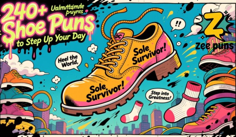 240+ Shoe Puns to Step Up Your Day