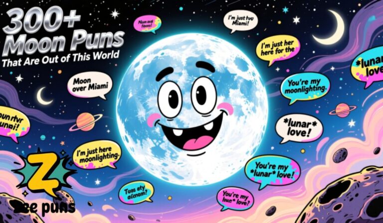 300+ Moon Puns That Are Out of This World
