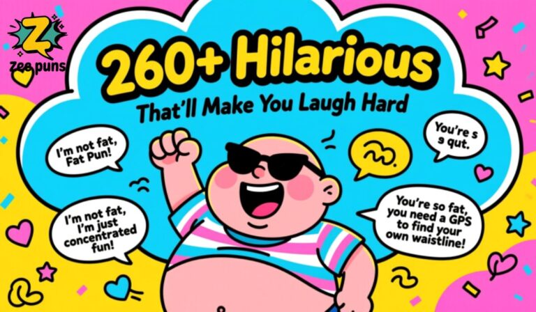260+ Hilarious Fat Puns That’ll Make You Laugh Hard