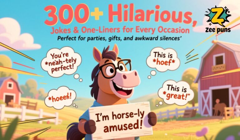 300+ Hilarious Horse Puns, Jokes & One-Liners for Every Occasion