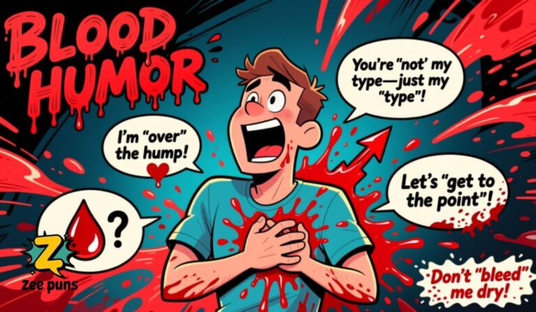 Funny Blood Puns, Jokes & Wordplay for a Good Laugh