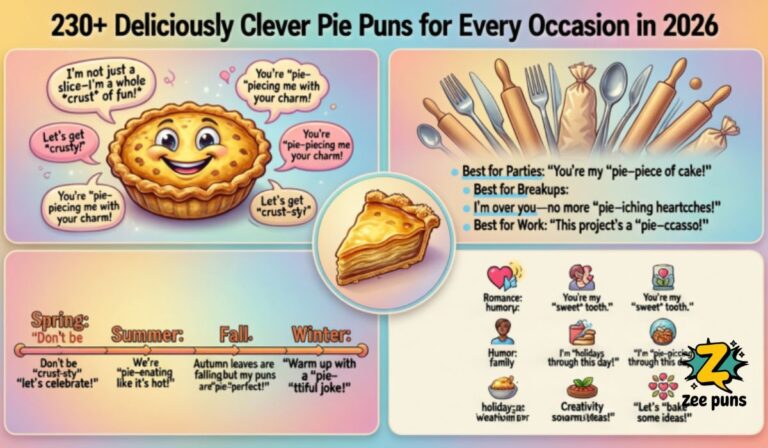 230+ Deliciously Clever Pie Puns for Every Occasion in 2026